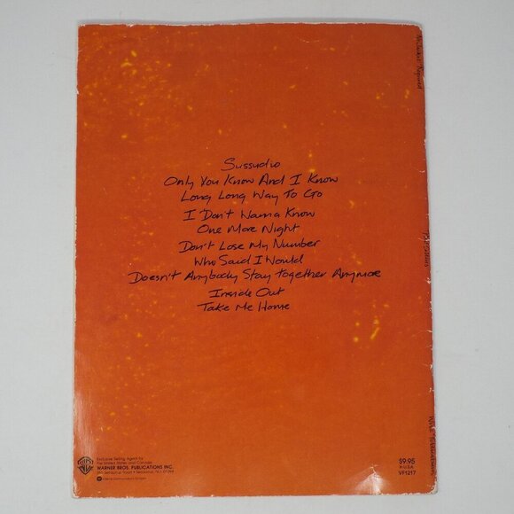 Phil Collins - No Jacket Required Music Book - Picture 2 of 5